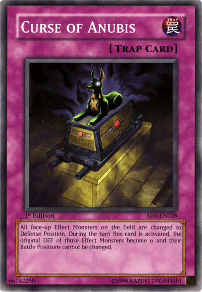 Curse of Anubis [SD1-EN028] Common - POKÉ JEUX