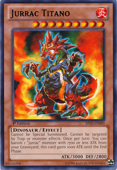 Jurrac Titano [BP02-EN089] Mosaic Rare - POKÉ JEUX