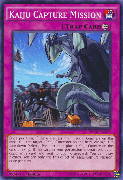 Kaiju Capture Mission [MP16-EN165] Common - POKÉ JEUX