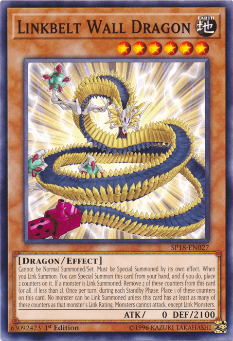 Linkbelt Wall Dragon [SP18-EN027] Common - POKÉ JEUX