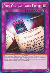 Dark Contract with Errors [SDPD-EN036] Common - POKÉ JEUX