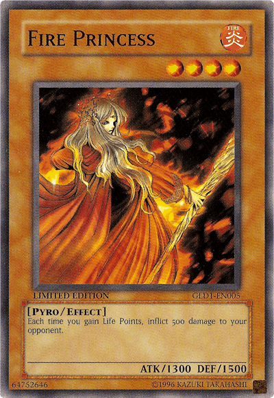 Fire Princess [GLD1-EN005] Common - POKÉ JEUX