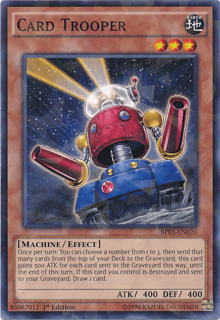 Card Trooper [BP03-EN026] Shatterfoil Rare - POKÉ JEUX