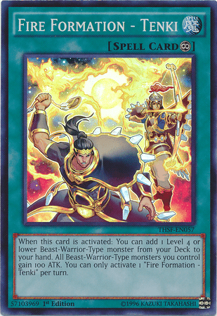 Fire Formation - Tenki [THSF-EN057] Super Rare - POKÉ JEUX