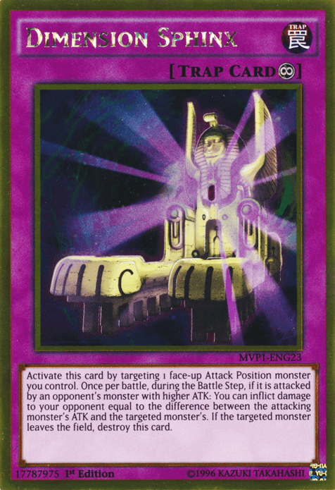 Dimension Sphinx [MVP1-ENG23] Gold Rare - POKÉ JEUX