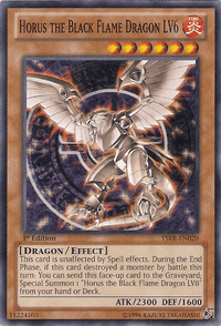 Horus the Black Flame Dragon LV6 [YSKR-EN020] Common - POKÉ JEUX