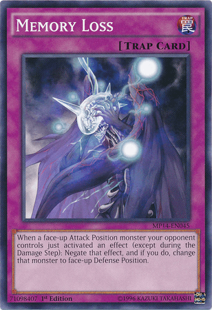 Memory Loss [MP14-EN045] Common - POKÉ JEUX