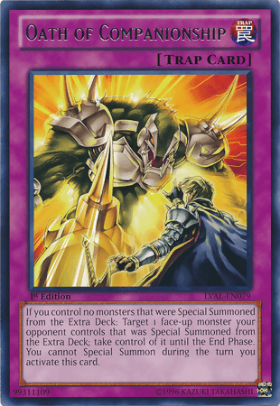 Oath of Companionship [LVAL-EN079] Rare - POKÉ JEUX