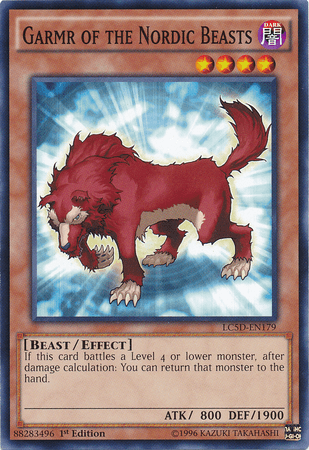 Garmr of the Nordic Beasts [LC5D-EN179] Common - POKÉ JEUX