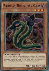 Predaplant Darlingtonia Cobra [MACR-EN010] Common - POKÉ JEUX
