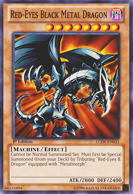 Red-Eyes Black Metal Dragon [LCJW-EN031] Common - POKÉ JEUX