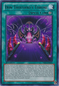 Don Thousand's Throne [PRIO-EN059] Rare - POKÉ JEUX