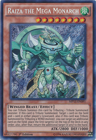 Raiza the Mega Monarch [MP15-EN091] Secret Rare - POKÉ JEUX