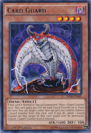Card Guard [BP03-EN065] Rare - POKÉ JEUX