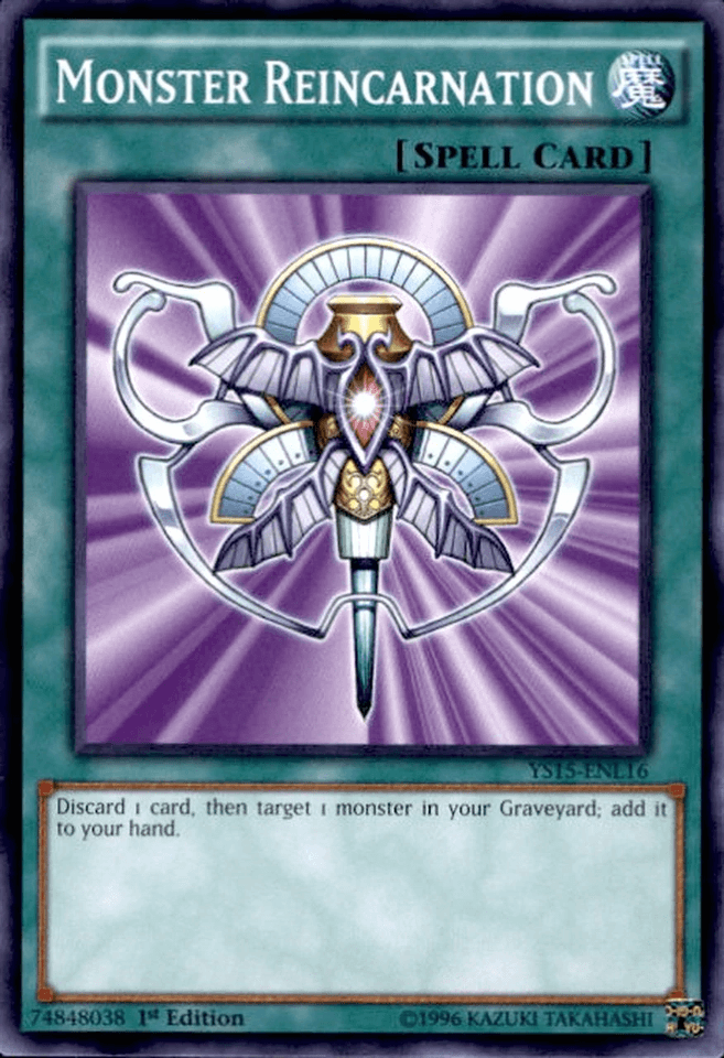 Monster Reincarnation [YS15-ENL16] Common - POKÉ JEUX