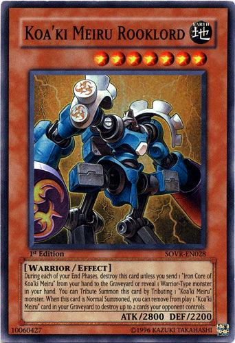 Koa'ki Meiru Rooklord [SOVR-EN028] Super Rare - POKÉ JEUX