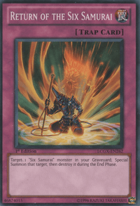 Return of the Six Samurai [LCGX-EN262] Common - POKÉ JEUX