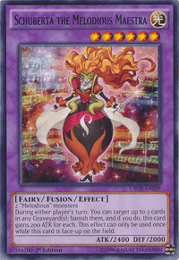 Schuberta the Melodious Maestra [CROS-EN039] Rare - POKÉ JEUX