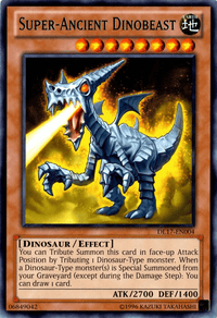 Super-Ancient Dinobeast (Green) [DL17-EN004] Rare - POKÉ JEUX