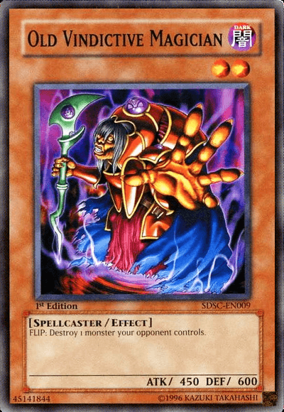 Old Vindictive Magician [SDSC-EN009] Common - POKÉ JEUX