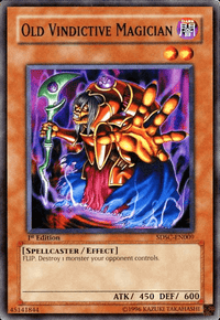 Old Vindictive Magician [SDSC-EN009] Common - POKÉ JEUX