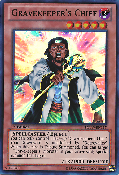 Gravekeeper's Chief [LCYW-EN187] Ultra Rare - POKÉ JEUX