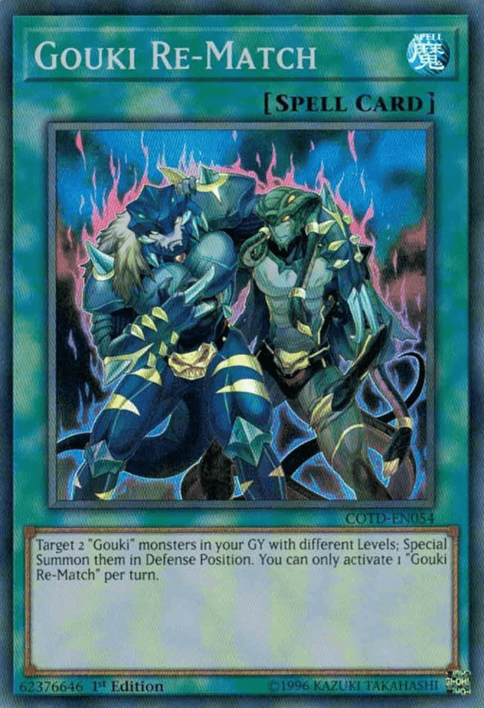 Gouki Re-Match [COTD-EN054] Super Rare - POKÉ JEUX