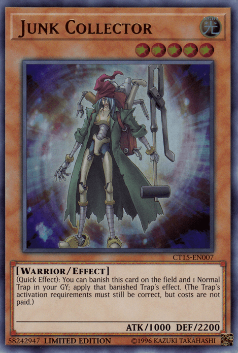 Junk Collector [CT15-EN007] Ultra Rare - POKÉ JEUX