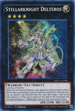 Stellarknight Delteros [MP15-EN098] Secret Rare - POKÉ JEUX
