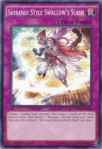 Shiranui Style Swallow's Slash [MP16-EN228] Common - POKÉ JEUX
