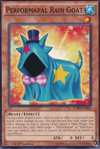 Performapal Rain Goat [BOSH-EN006] Common - POKÉ JEUX
