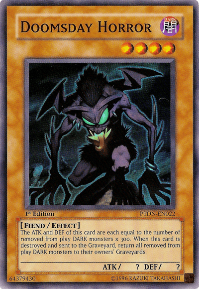 Doomsday Horror [PTDN-EN022] Super Rare - POKÉ JEUX