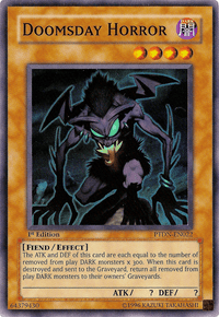 Doomsday Horror [PTDN-EN022] Super Rare - POKÉ JEUX