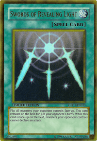 Swords of Revealing Light [GLD1-EN030] Gold Rare - POKÉ JEUX