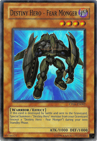 Destiny Hero - Fear Monger [CP06-EN002] Super Rare - POKÉ JEUX