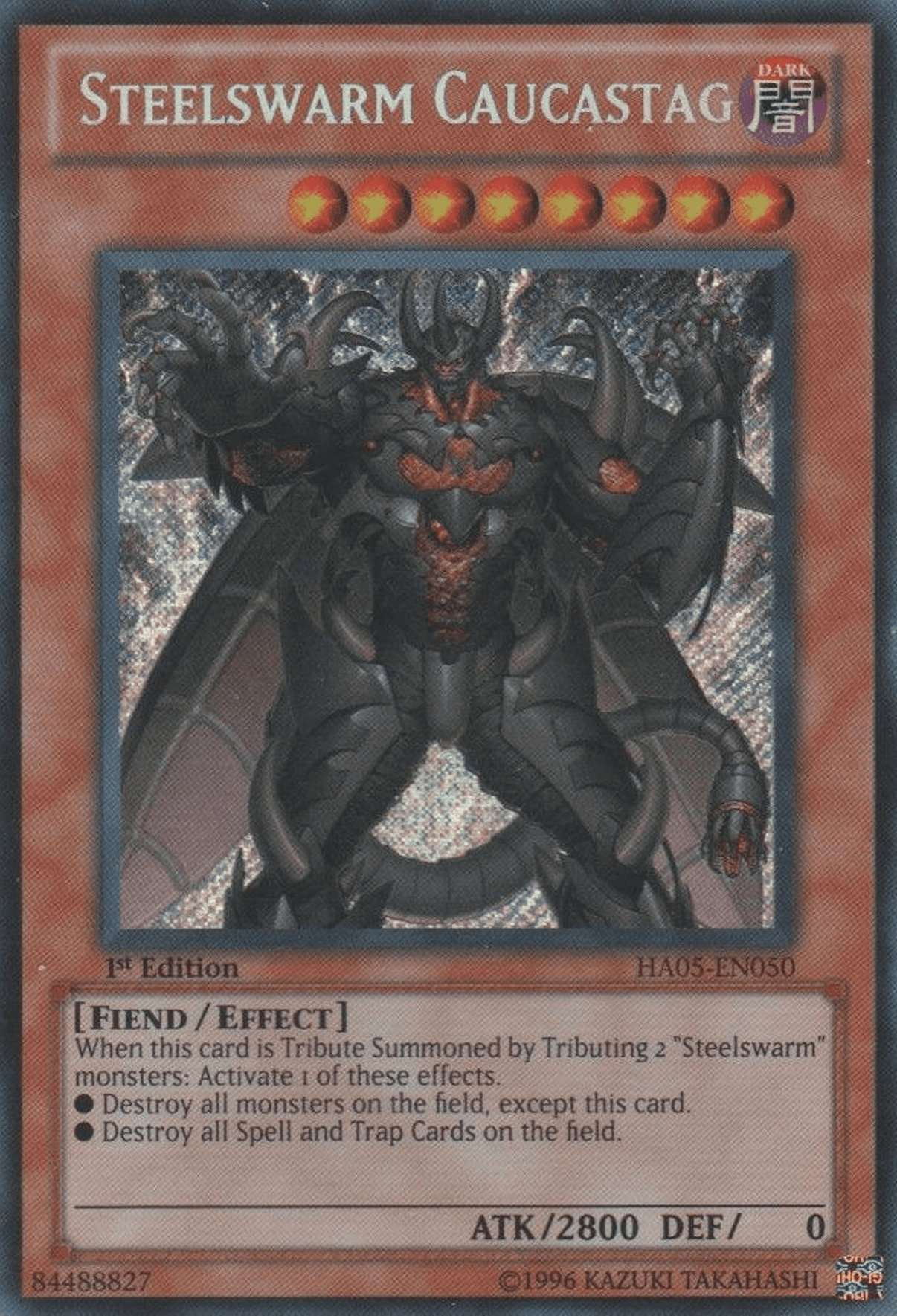Steelswarm Caucastag [HA05-EN050] Secret Rare - POKÉ JEUX