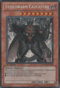 Steelswarm Caucastag [HA05-EN050] Secret Rare - POKÉ JEUX