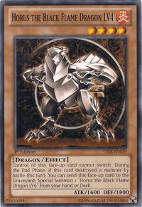 Horus the Black Flame Dragon LV4 [YSKR-EN019] Common - POKÉ JEUX