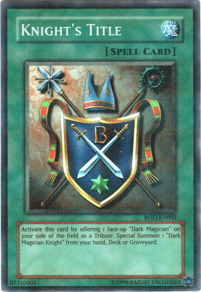 Knight's Title (Reshef of Destruction) [ROD-EN002] Super Rare - POKÉ JEUX