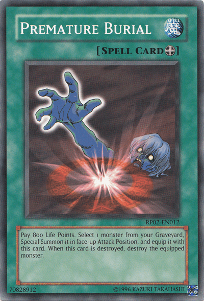 Premature Burial [RP02-EN012] Common - POKÉ JEUX