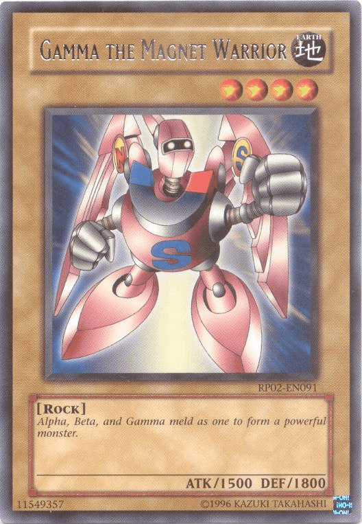 Gamma The Magnet Warrior [RP02-EN091] Rare - POKÉ JEUX