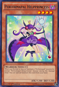 Performapal Helpprincess [MP16-EN107] Rare - POKÉ JEUX