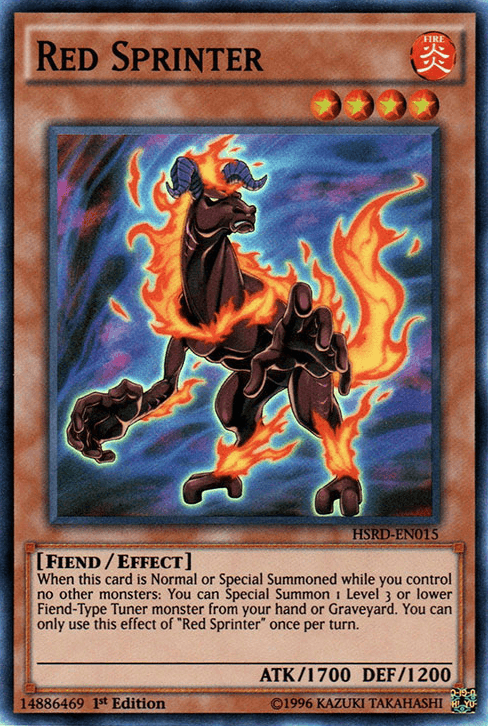 Red Sprinter [HSRD-EN015] Super Rare - POKÉ JEUX