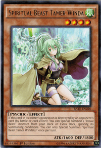 Spiritual Beast Tamer Winda [RATE-EN026] Rare - POKÉ JEUX