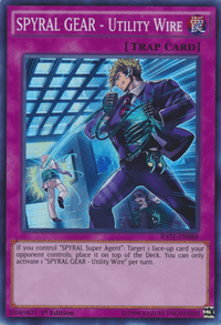SPYRAL GEAR - Utility Wire [RATE-EN088] Super Rare - POKÉ JEUX