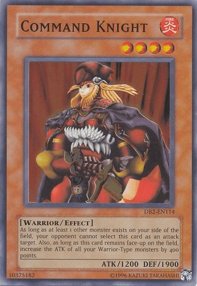 Command Knight [DB2-EN114] Super Rare - POKÉ JEUX