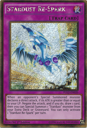 Stardust Re-Spark [PGL2-EN020] Gold Secret Rare - POKÉ JEUX