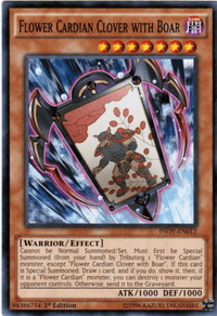 Flower Cardian Clover with Boar [INOV-EN012] Common - POKÉ JEUX