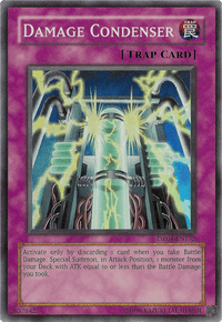 Damage Condenser [DR04-EN172] Super Rare - POKÉ JEUX