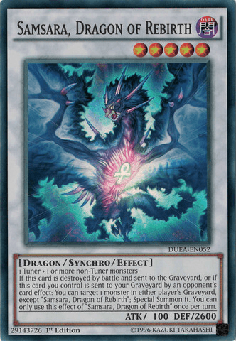 Samsara, Dragon of Rebirth [DUEA-EN052] Super Rare - POKÉ JEUX